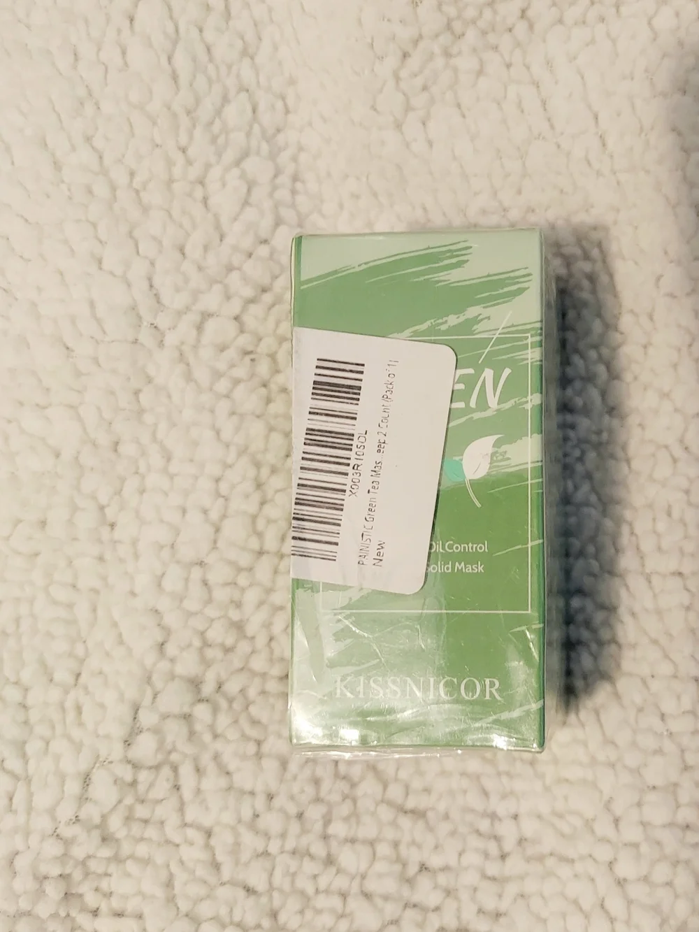 Kissnicor Korean Green Tea Oil Control Solid Skincare Mask Roll On Stick 40g NWT